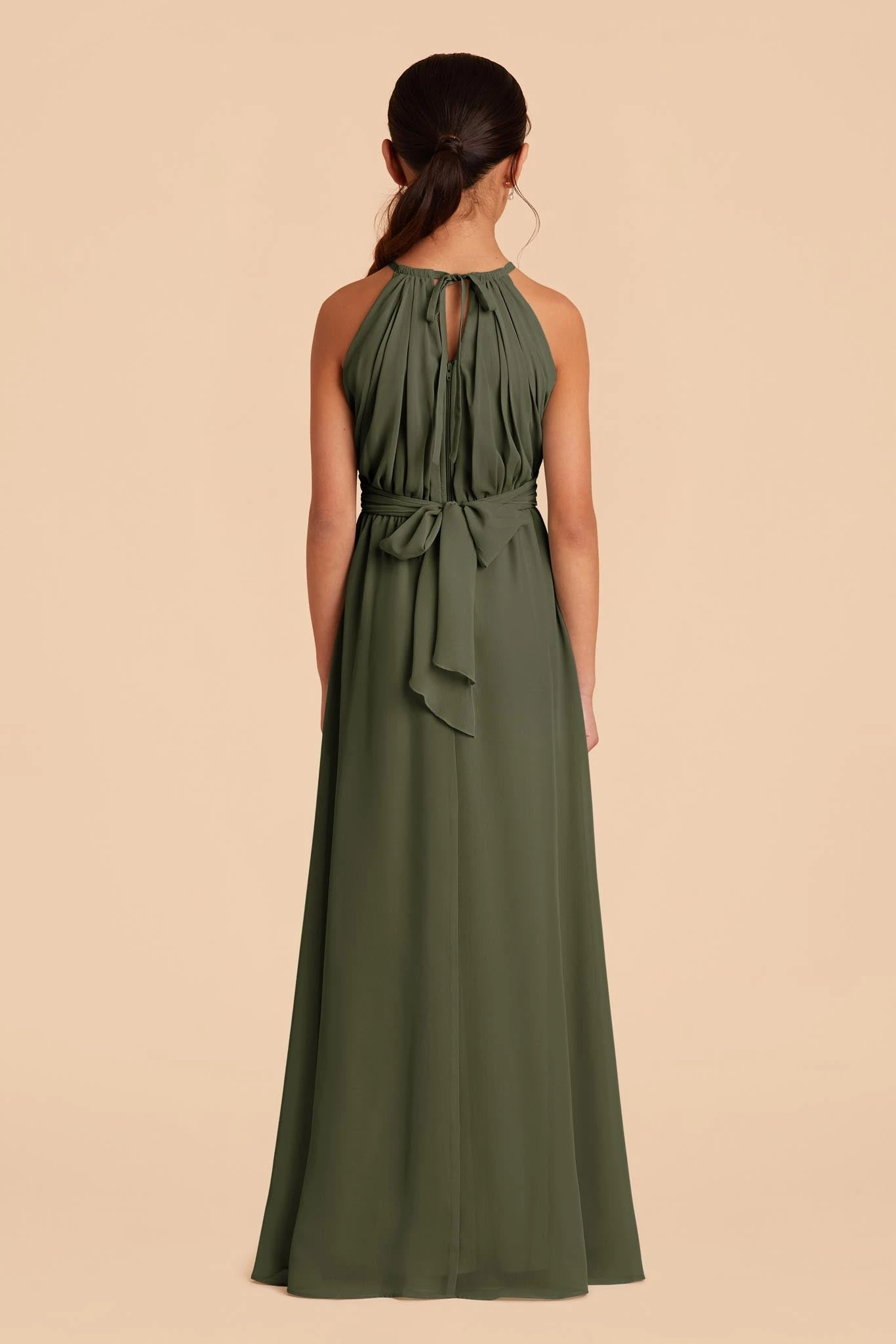 Sienna Junior Dress - Olive - Image 4