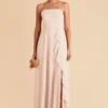Winnie Convertible Chiffon Dress - Pale Blush