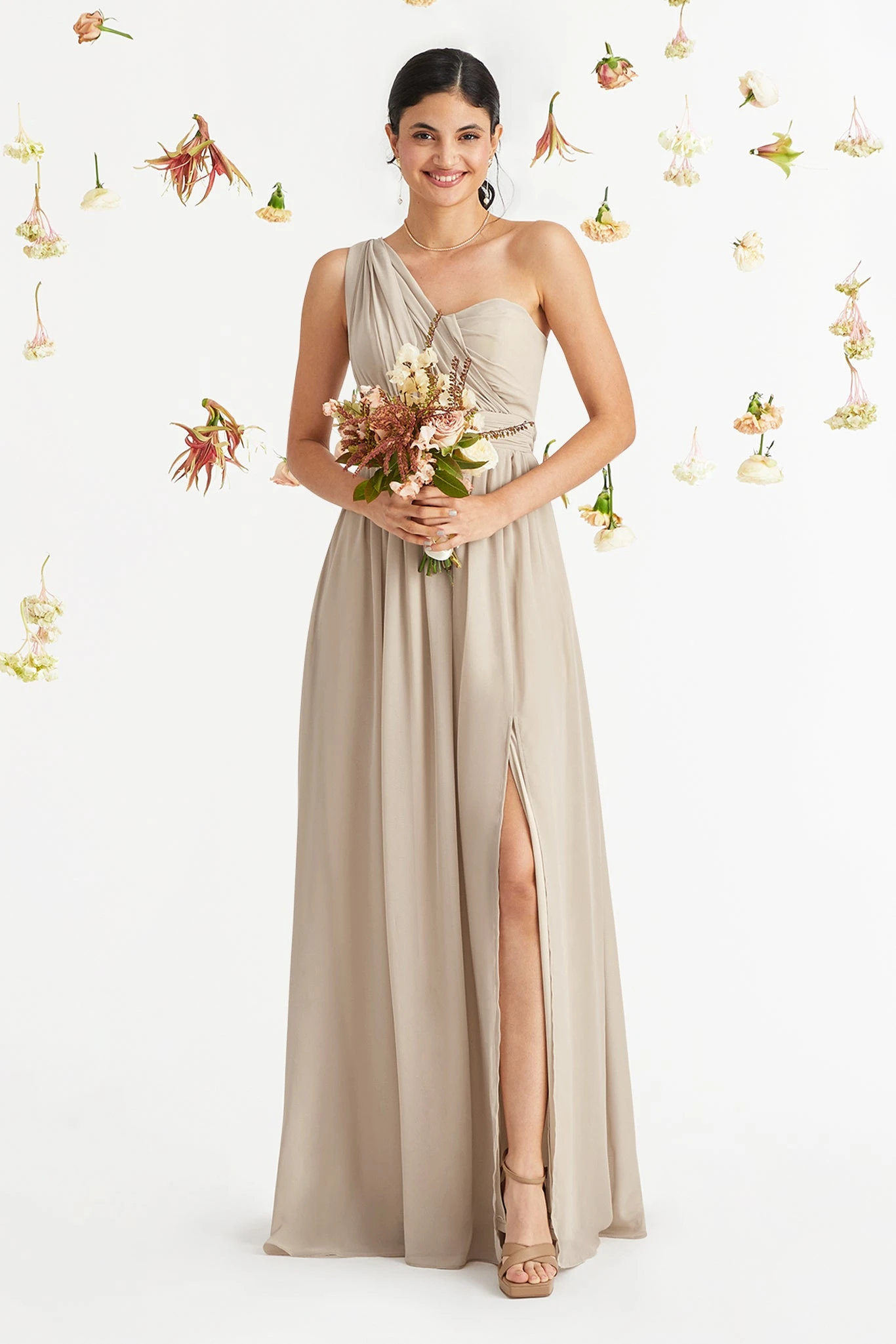 Grace Convertible Dress - Neutral Champagne - Image 2