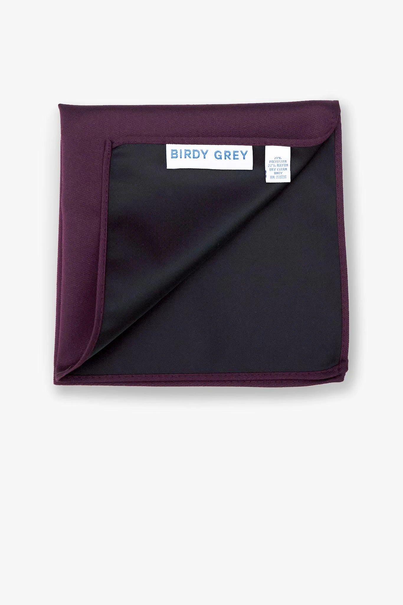 Didi Pocket Square - Plum - Image 2