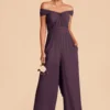 Gigi Convertible Jumpsuit - Plum