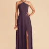 Juliet Chiffon Dress - Plum