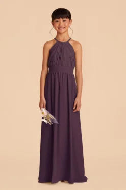Sienna Junior Dress - Plum