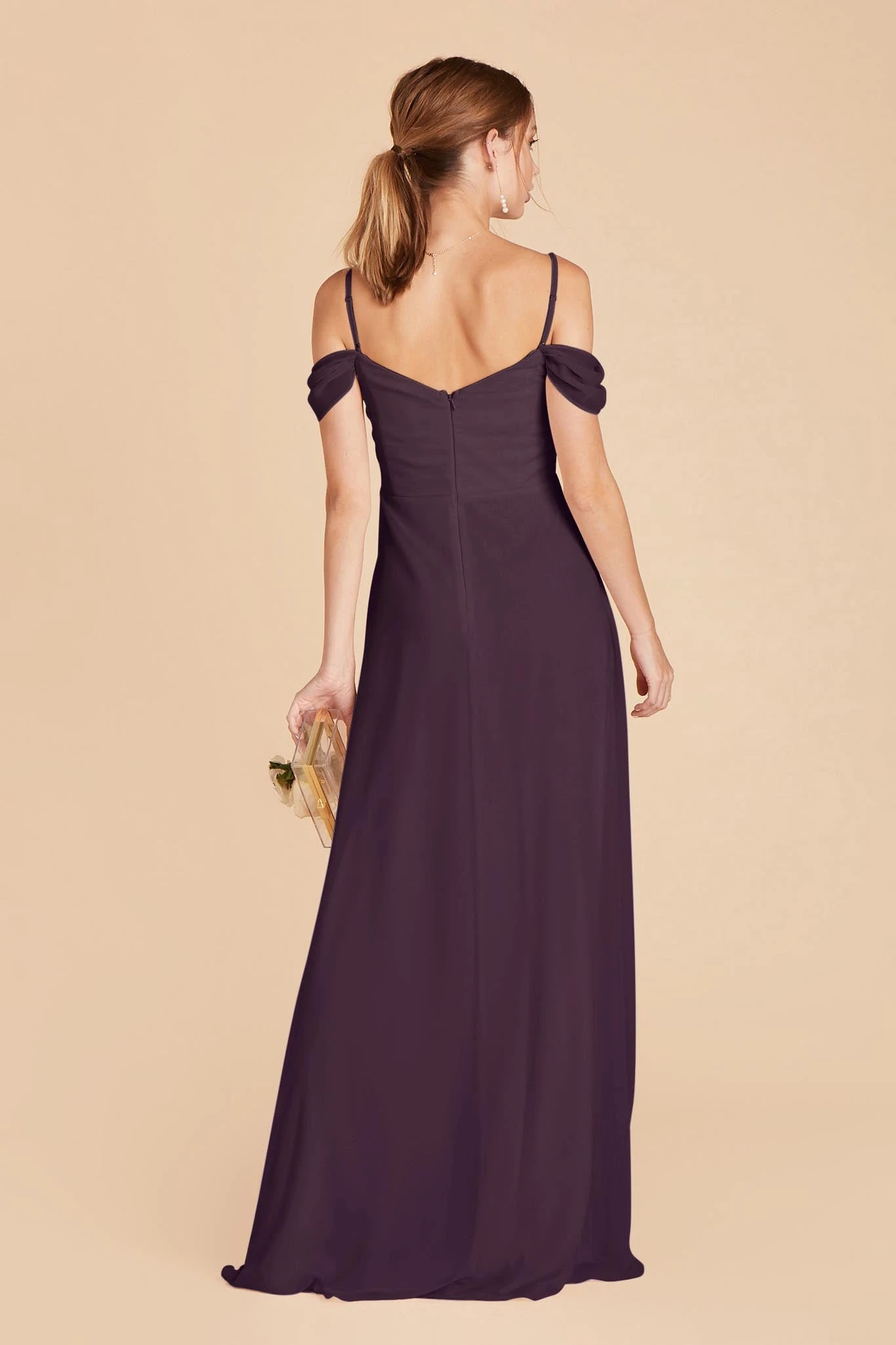 Spence Convertible Dress - Plum - Image 5