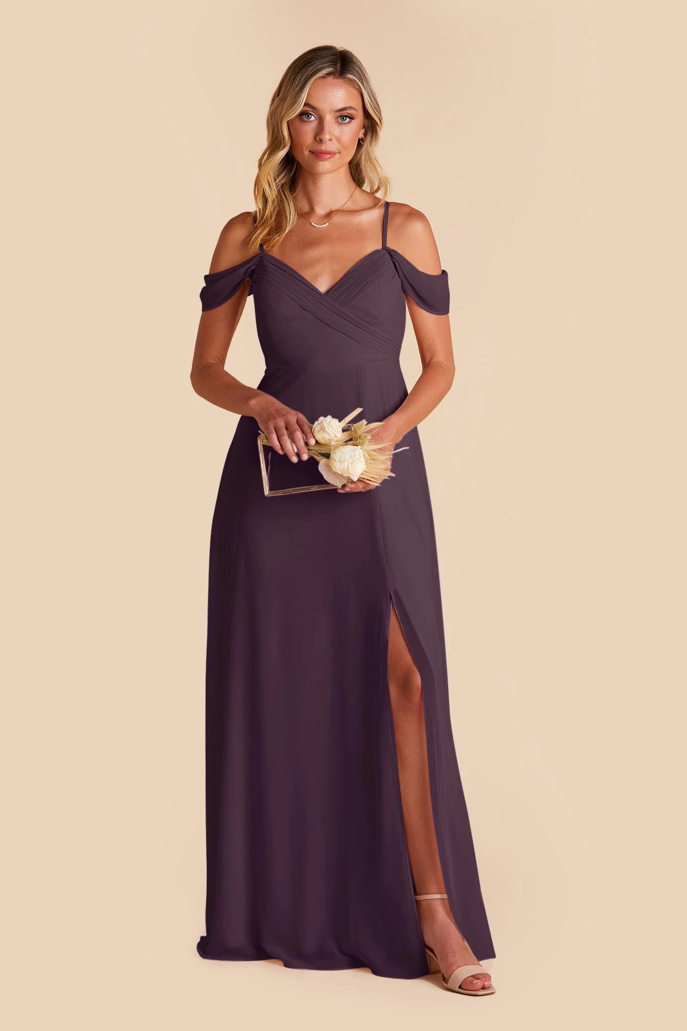 Spence Convertible Dress - Plum - Image 3