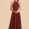 Sienna Junior Dress - Rosewood
