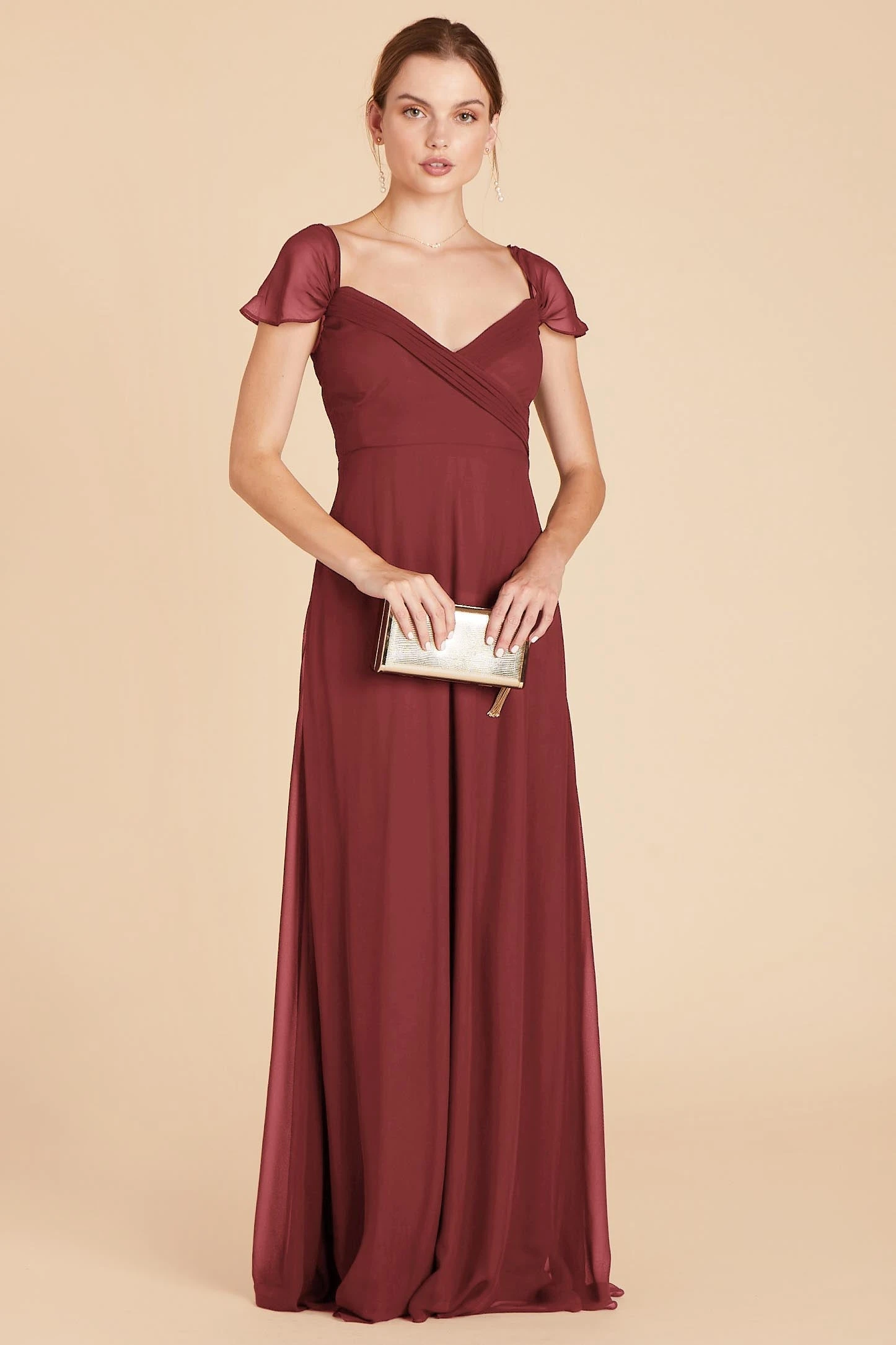 Spence Convertible Dress - Rosewood - Image 2
