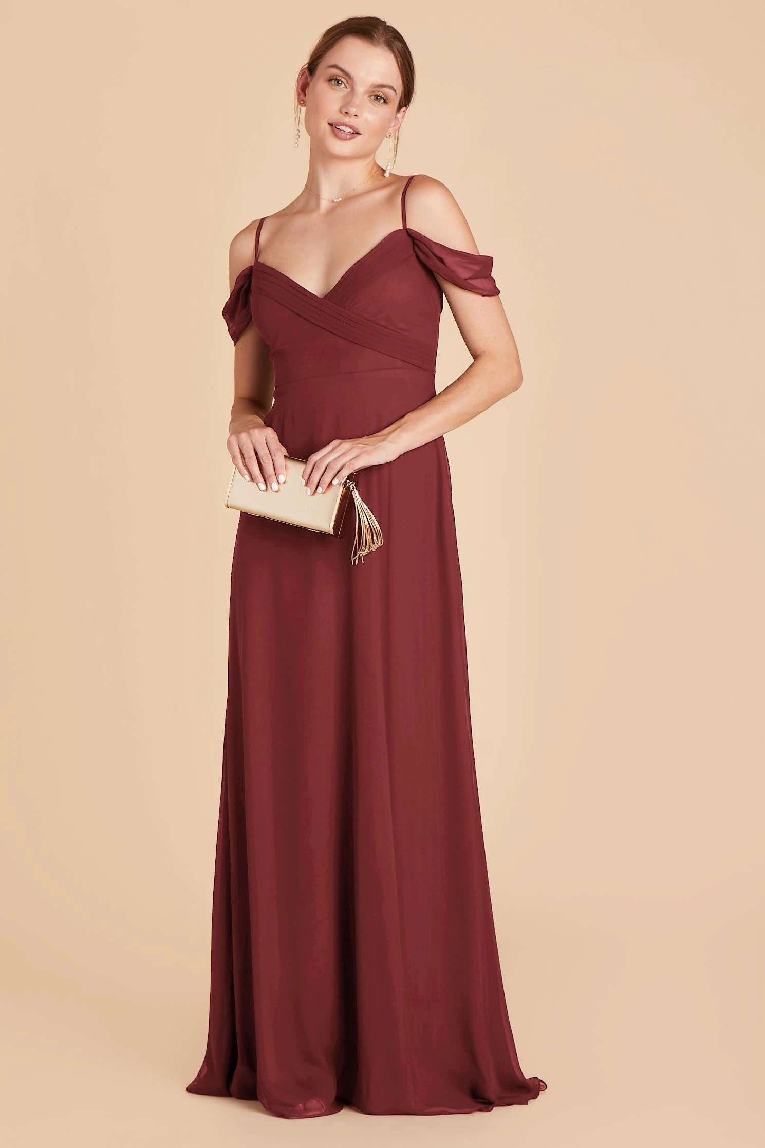 Spence Convertible Dress - Rosewood - Image 6