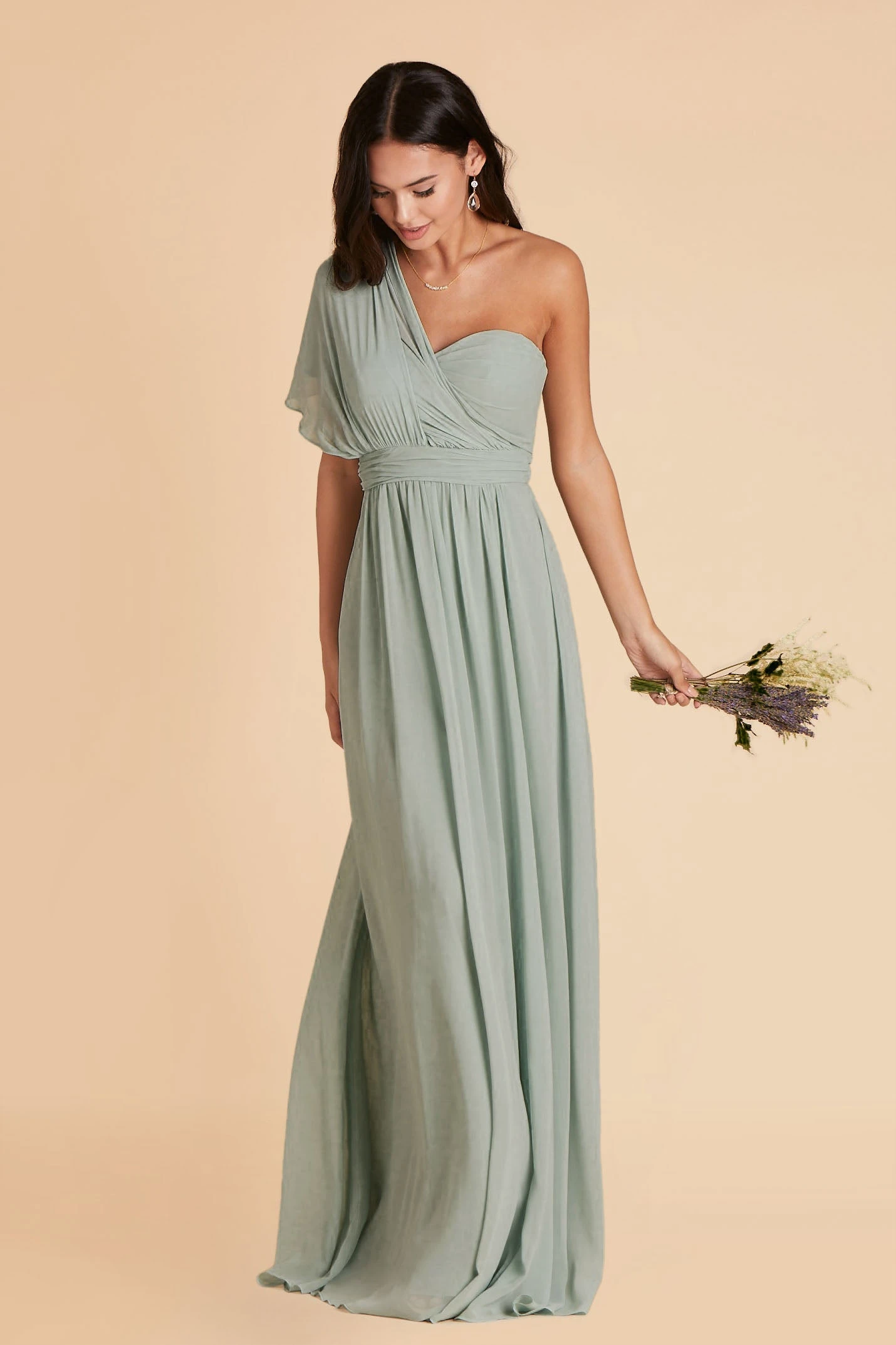 Grace Convertible Dress - Sage - Image 3