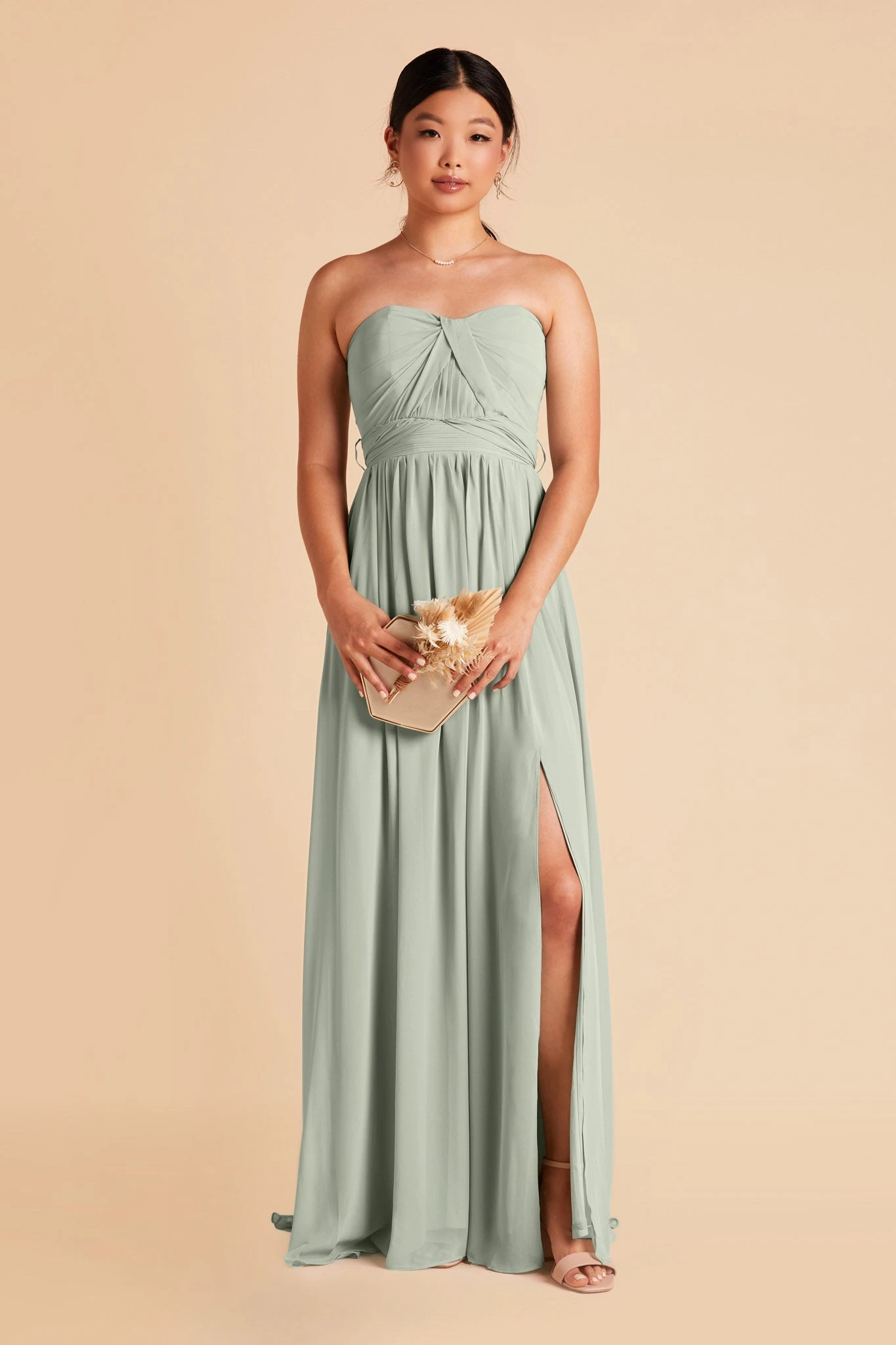 Grace Convertible Dress - Sage - Image 8