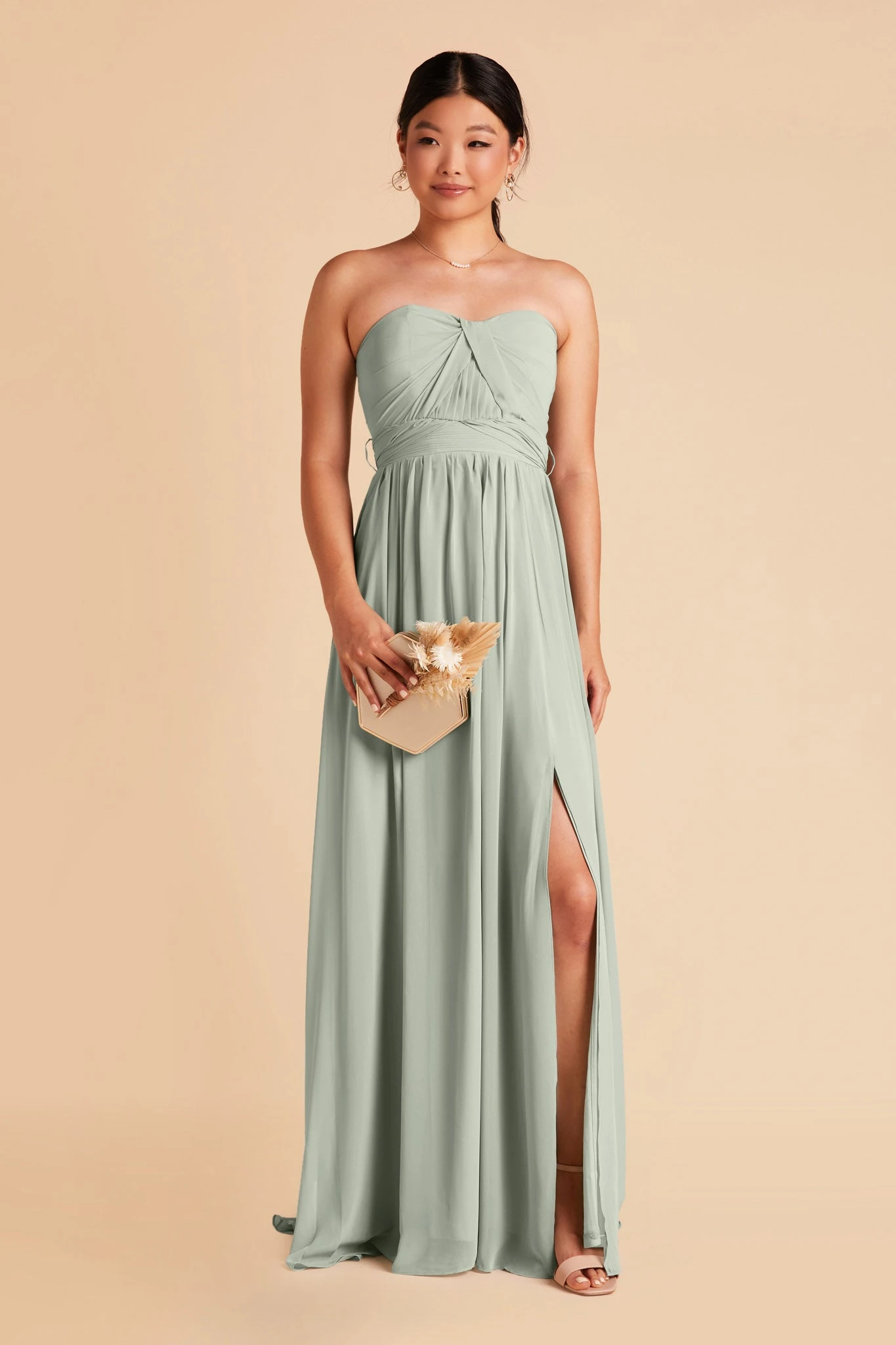 Grace Convertible Dress - Sage - Image 9