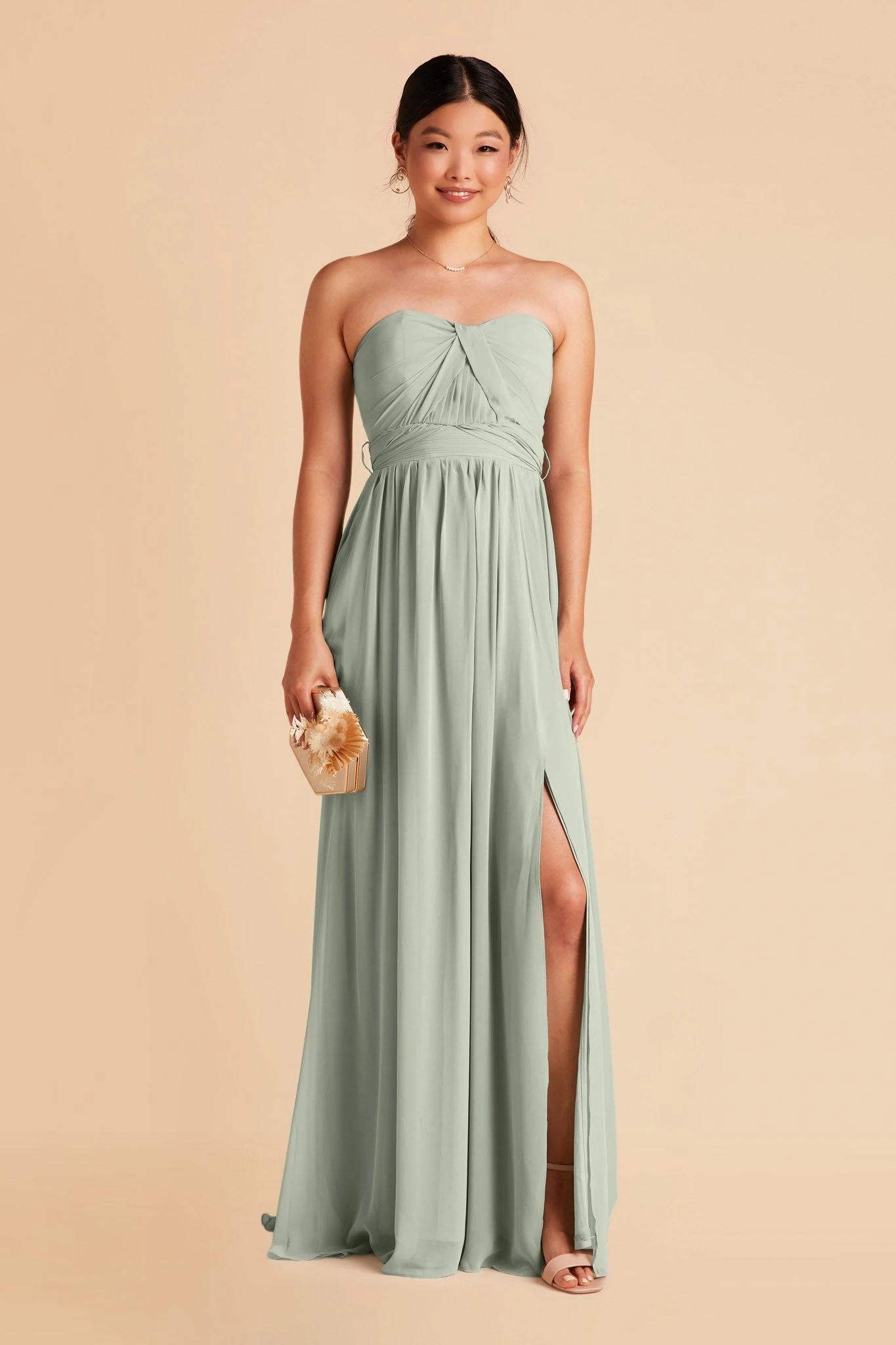 Grace Convertible Dress - Sage - Image 12