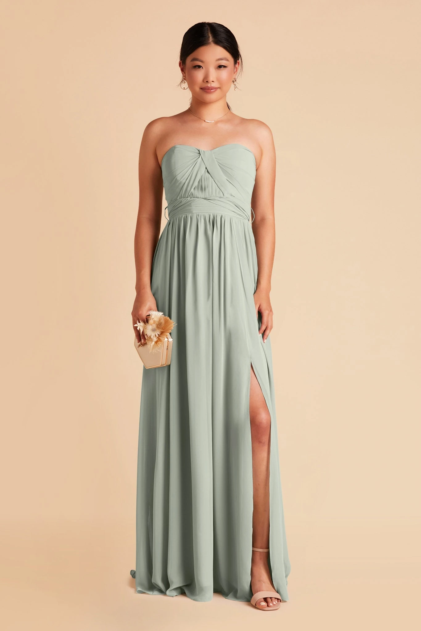 Grace Convertible Dress - Sage - Image 13