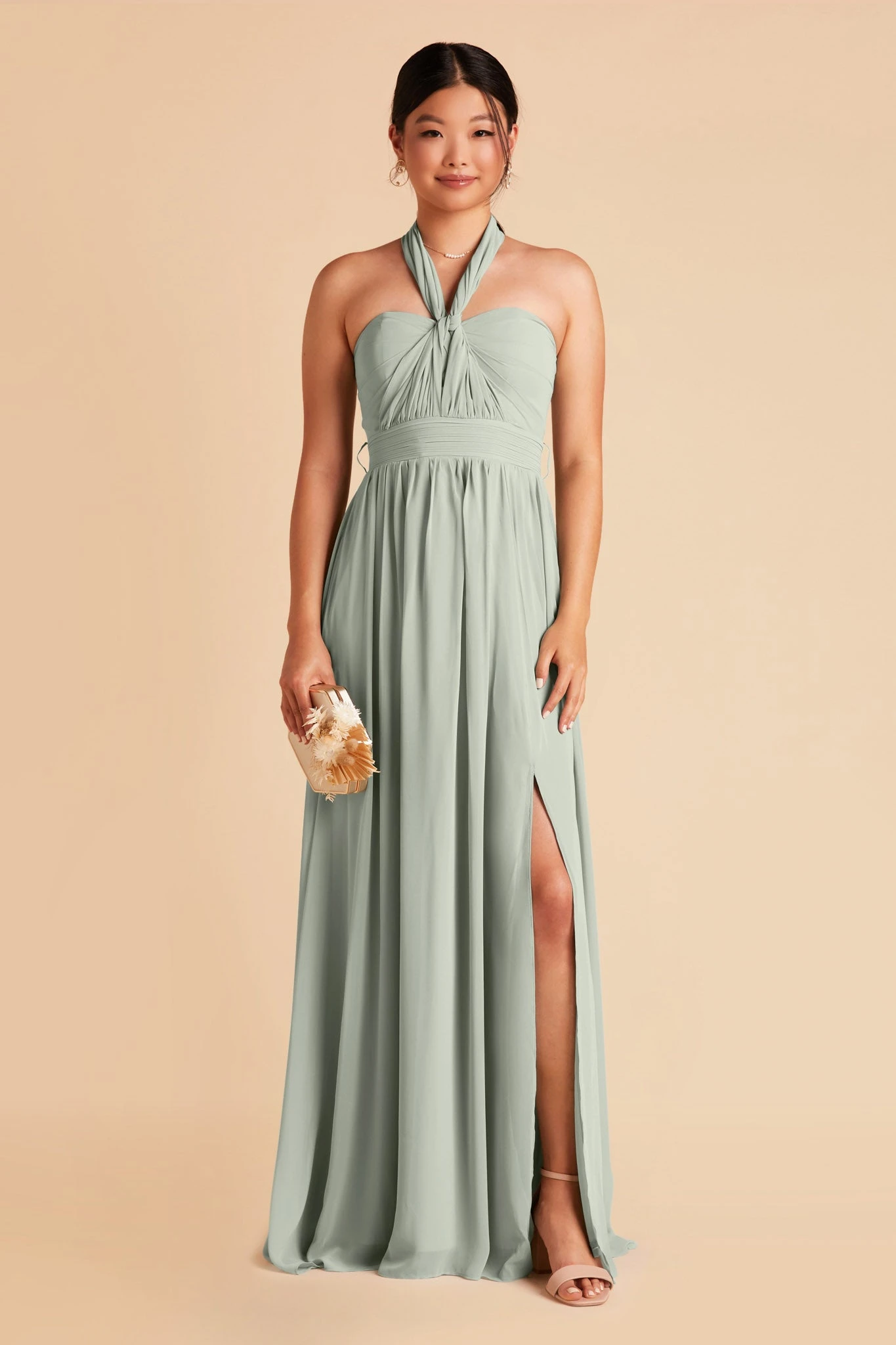Grace Convertible Dress - Sage - Image 10