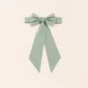 Liz Flower Girl Sash - Sage