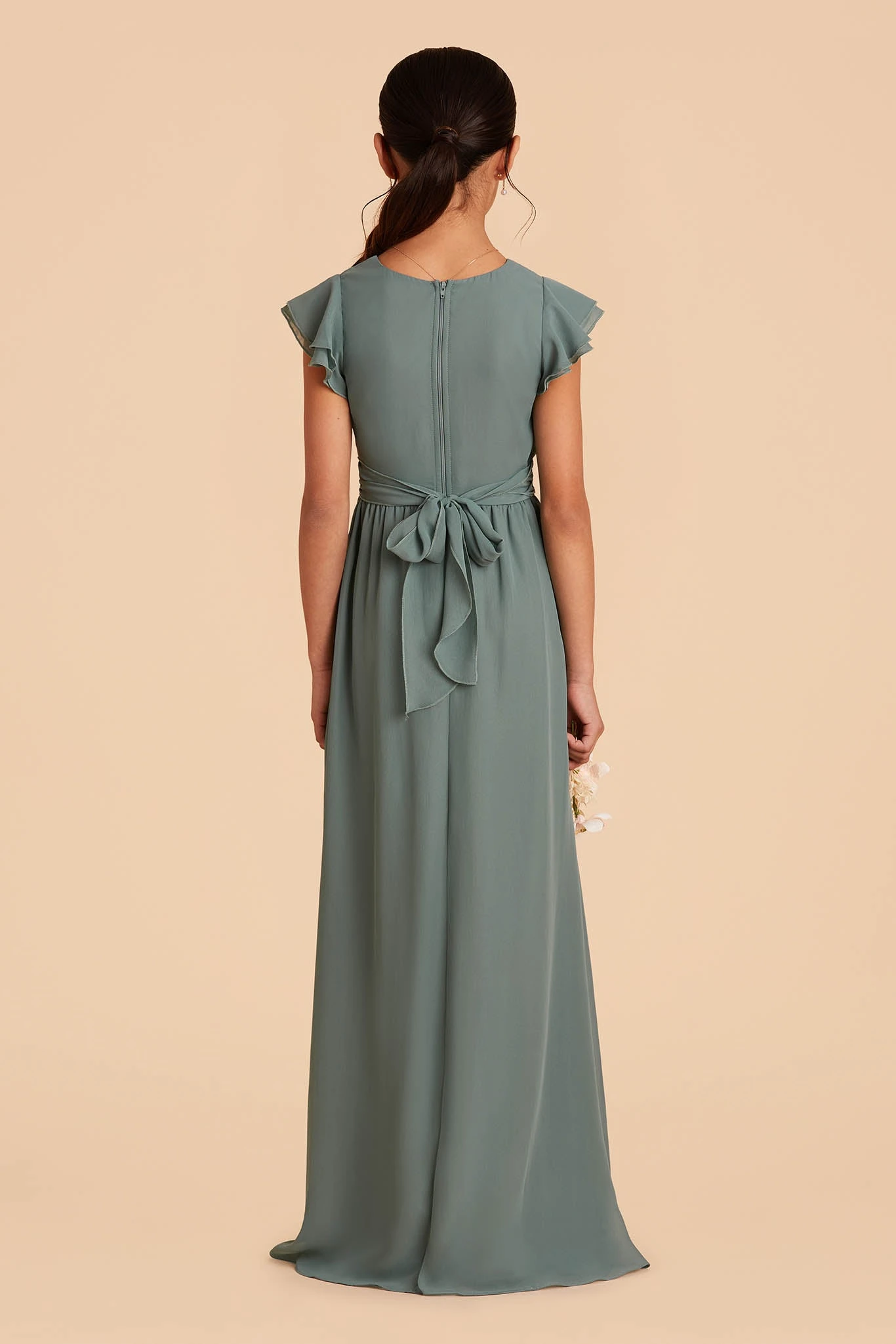 Celine Junior Dress - Sea Glass - Image 7