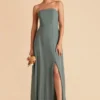 Chris Convertible Chiffon Dress - Sea Glass