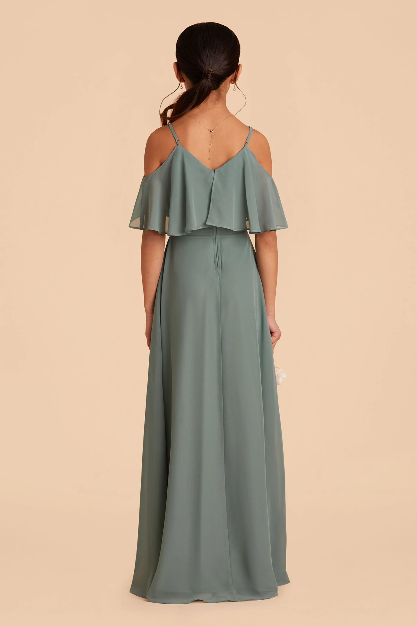 Janie Convertible Junior Dress - Sea Glass - Image 10