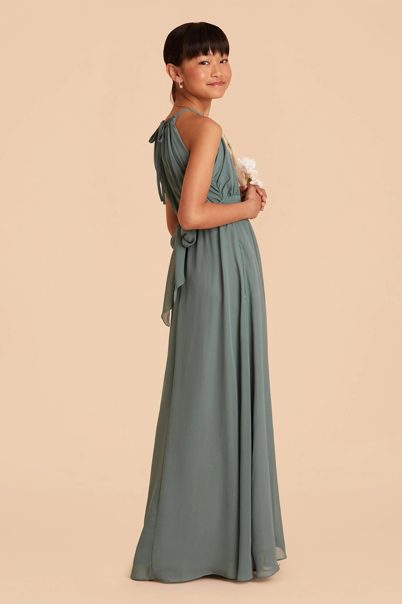 Sienna Junior Dress - Sea Glass - Image 2