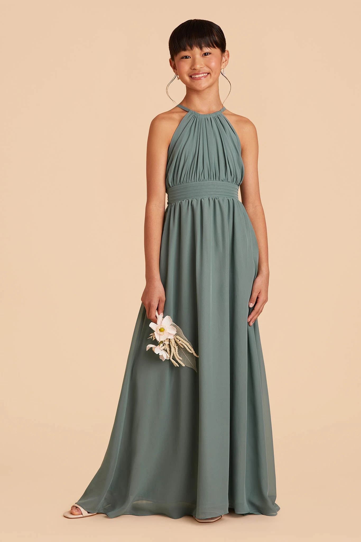 Sienna Junior Dress - Sea Glass - Image 8