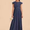Celine Junior Dress - Slate Blue