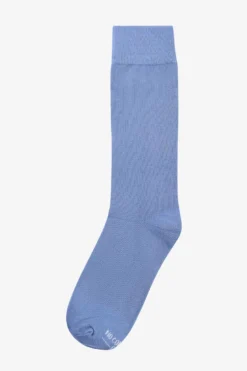 Solid Groomsmen Socks By No Cold Feet - Dusty Blue