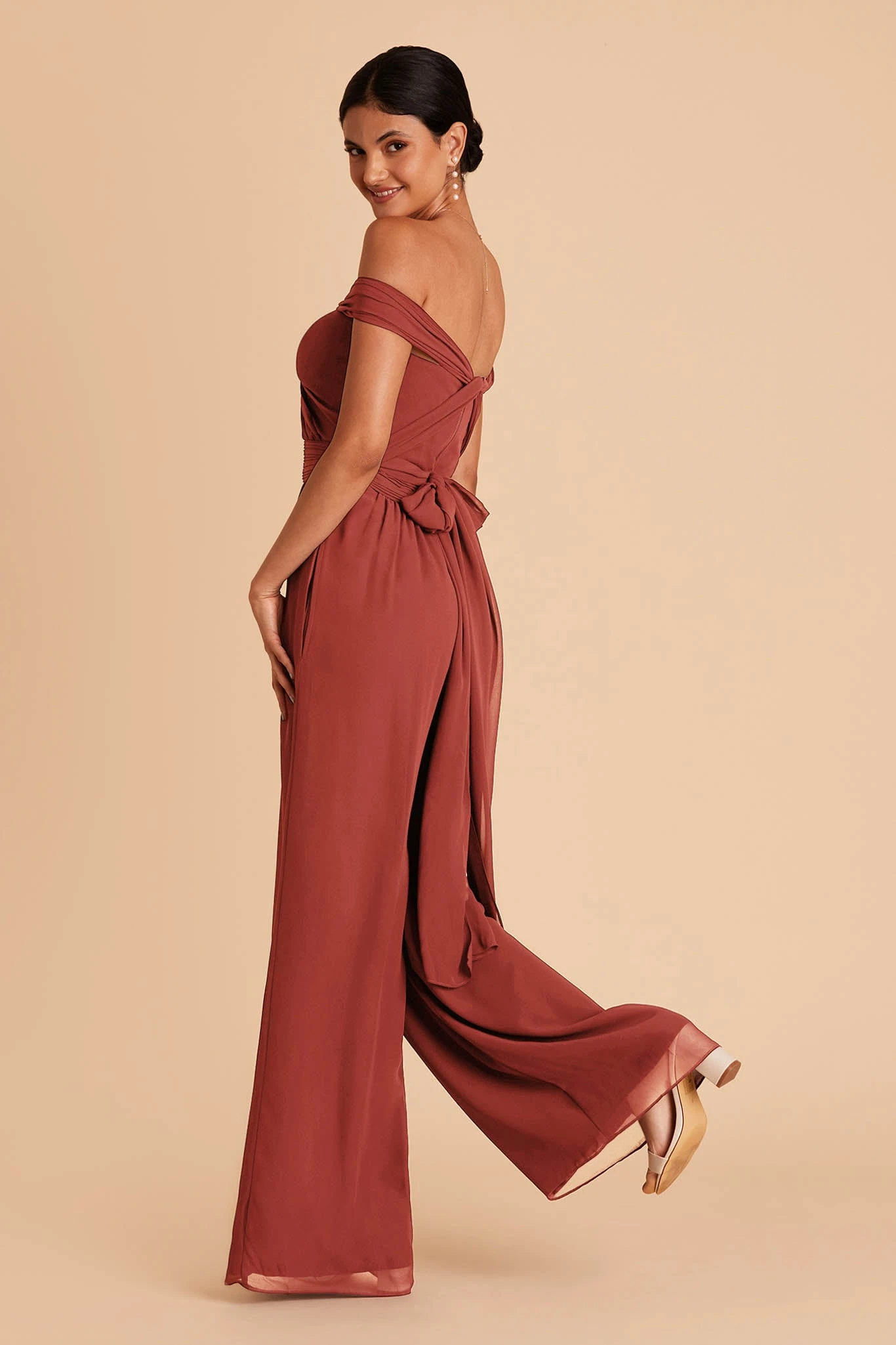 Gigi Convertible Jumpsuit - Spice - Image 5