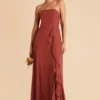Winnie Convertible Chiffon Dress - Spice