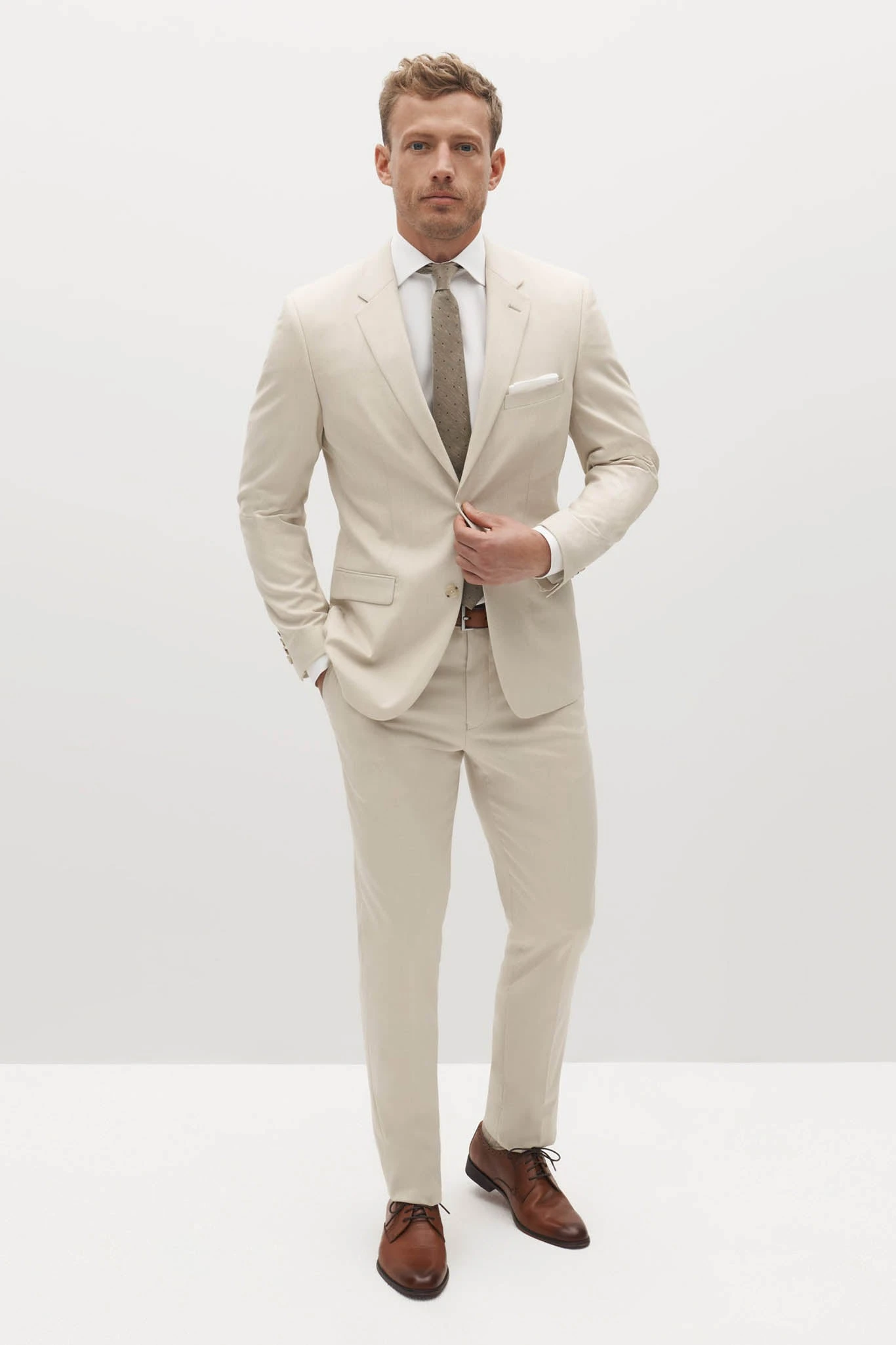 Tan Suit Pants By SuitShop