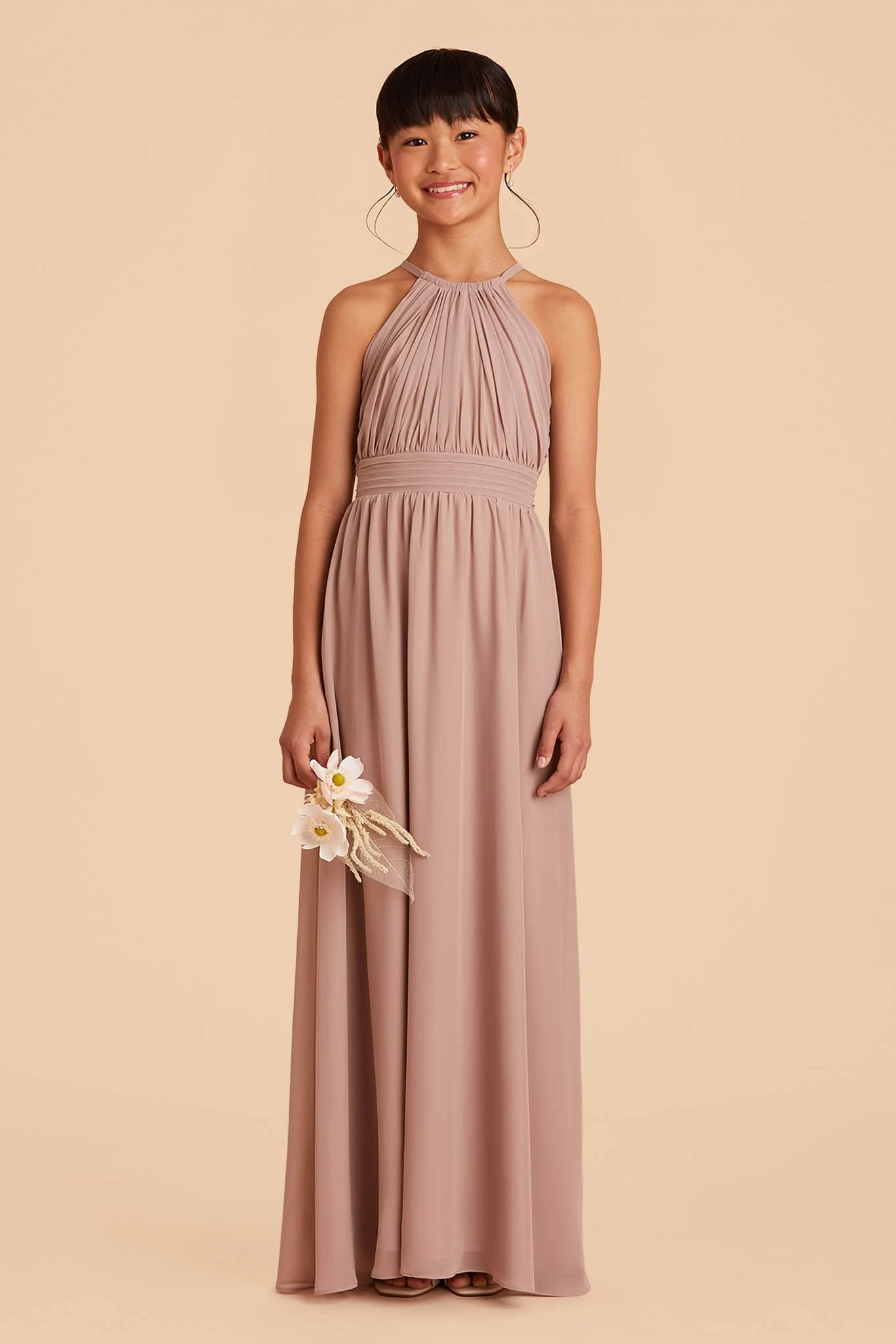 Sienna Junior Dress - Taupe