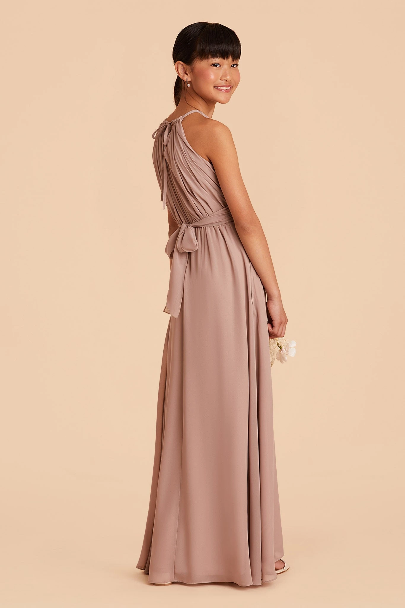 Sienna Junior Dress - Taupe - Image 4