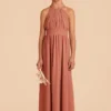 Sienna Junior Dress - Terracotta