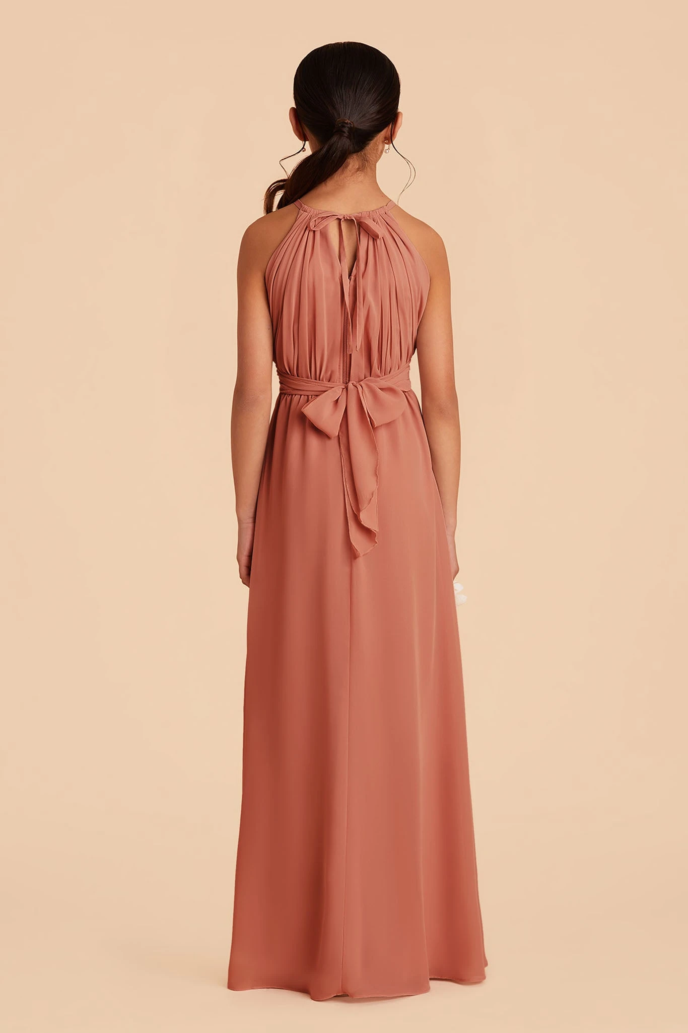Sienna Junior Dress - Terracotta - Image 5