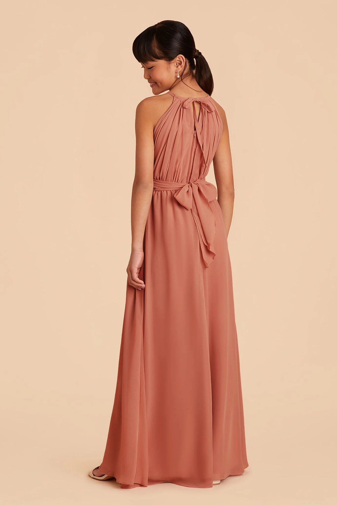 Sienna Junior Dress - Terracotta - Image 2