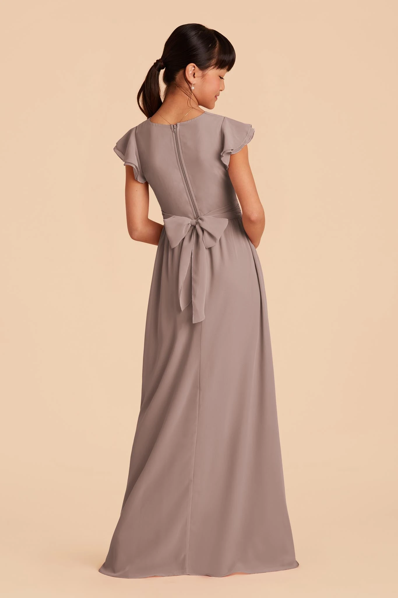 Celine Junior Dress - Toffee - Image 2