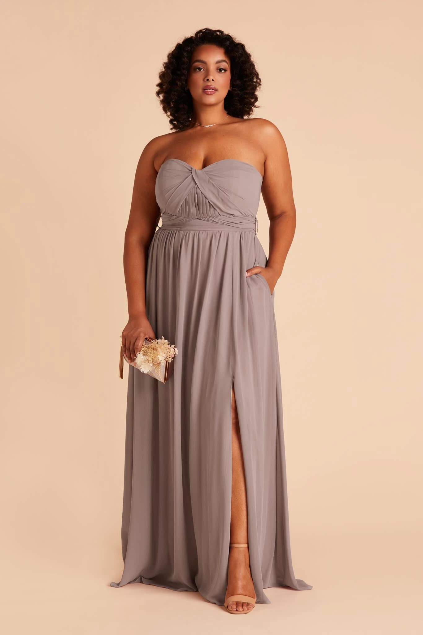Grace Convertible Dress - Toffee - Image 3