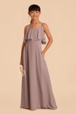 Janie Convertible Junior Dress - Toffee