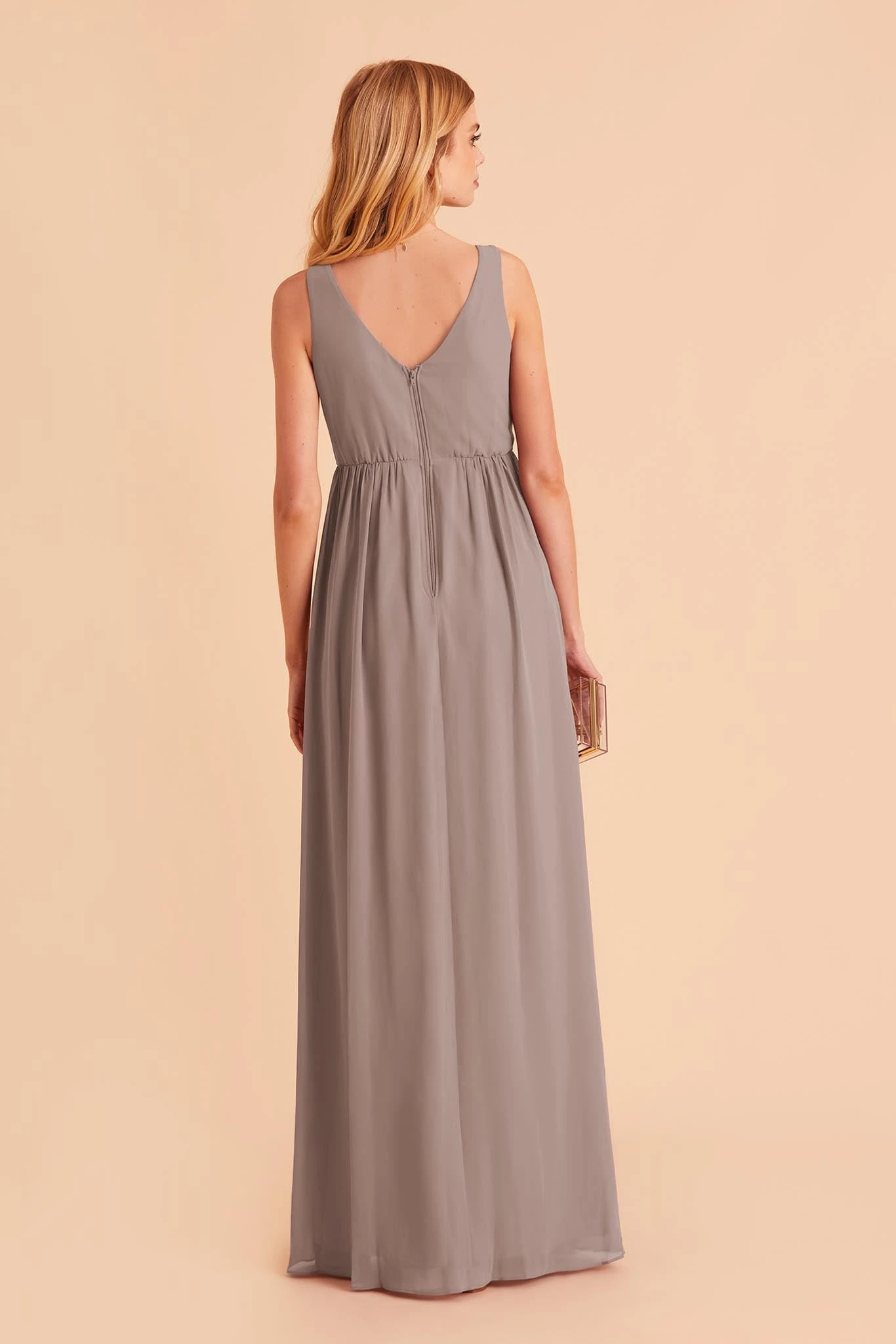 Laurie Empire Dress - Toffee - Image 6