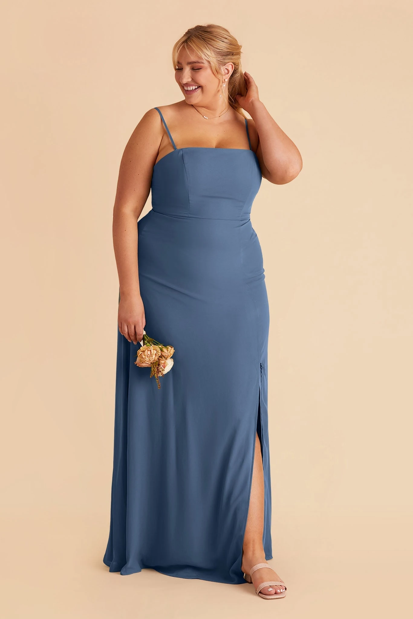 Chris Convertible Chiffon Dress - Twilight - Image 7