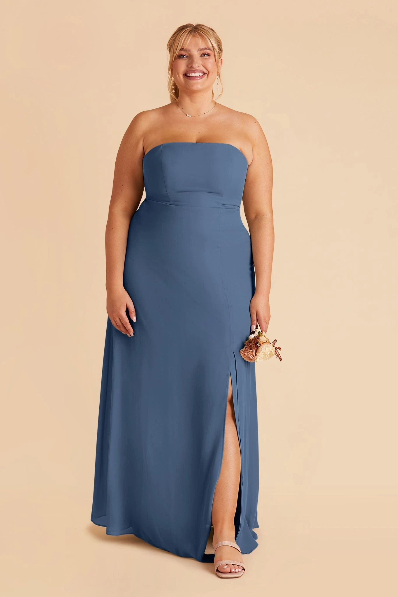 Chris Convertible Chiffon Dress - Twilight - Image 8