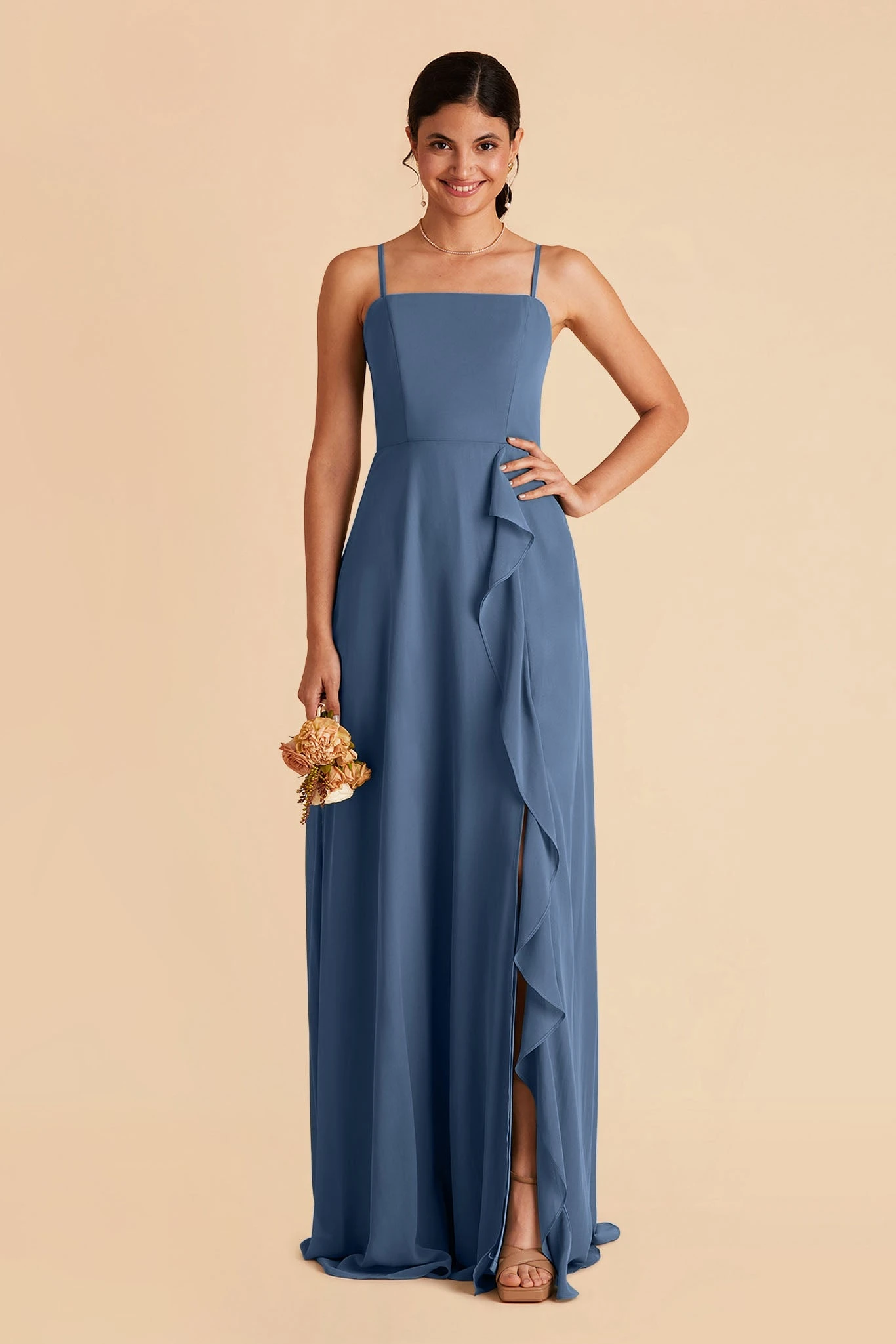 Winnie Convertible Chiffon Dress - Twilight - Image 3
