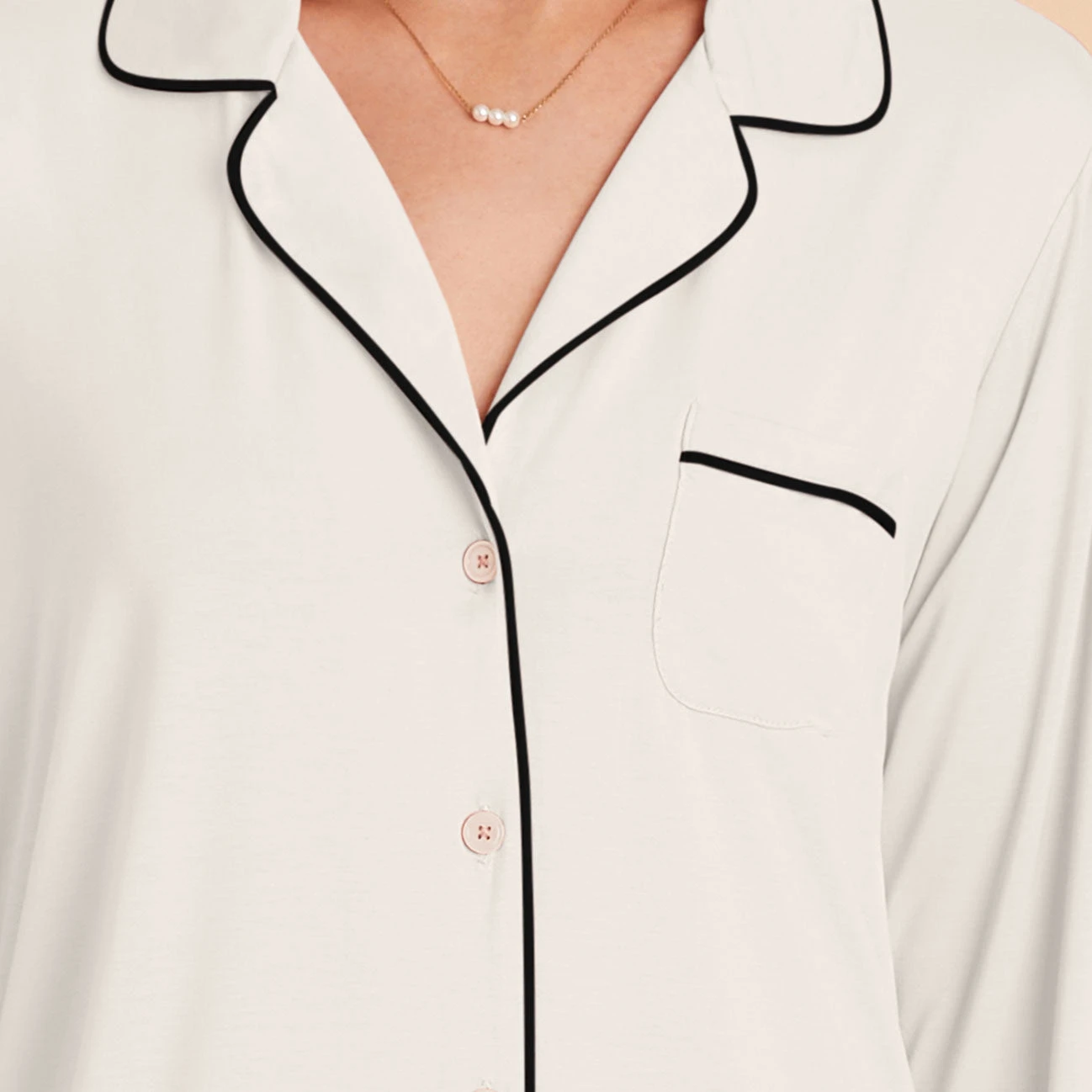 Kamryn Sleepshirt - White - Image 7