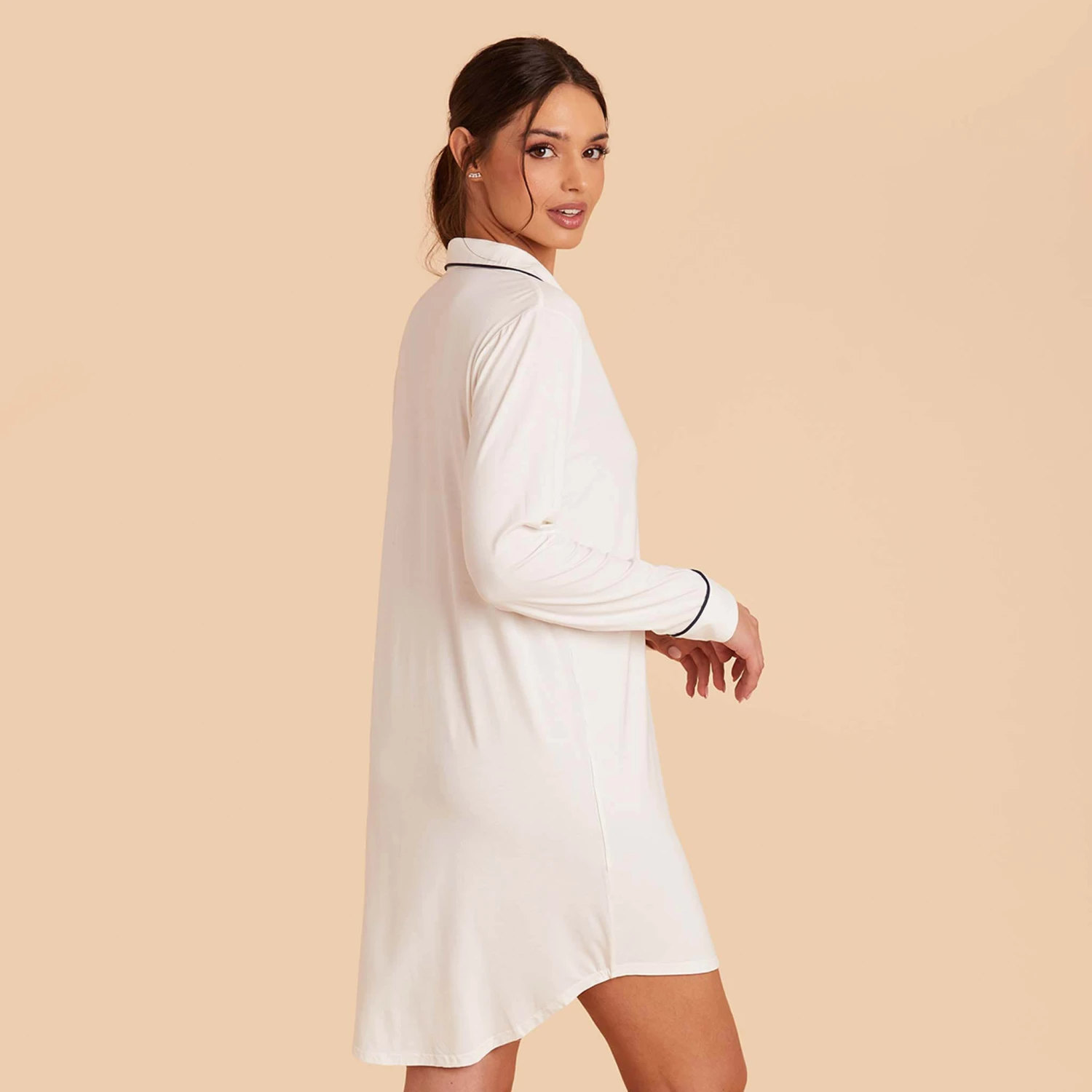 Kamryn Sleepshirt - White - Image 2