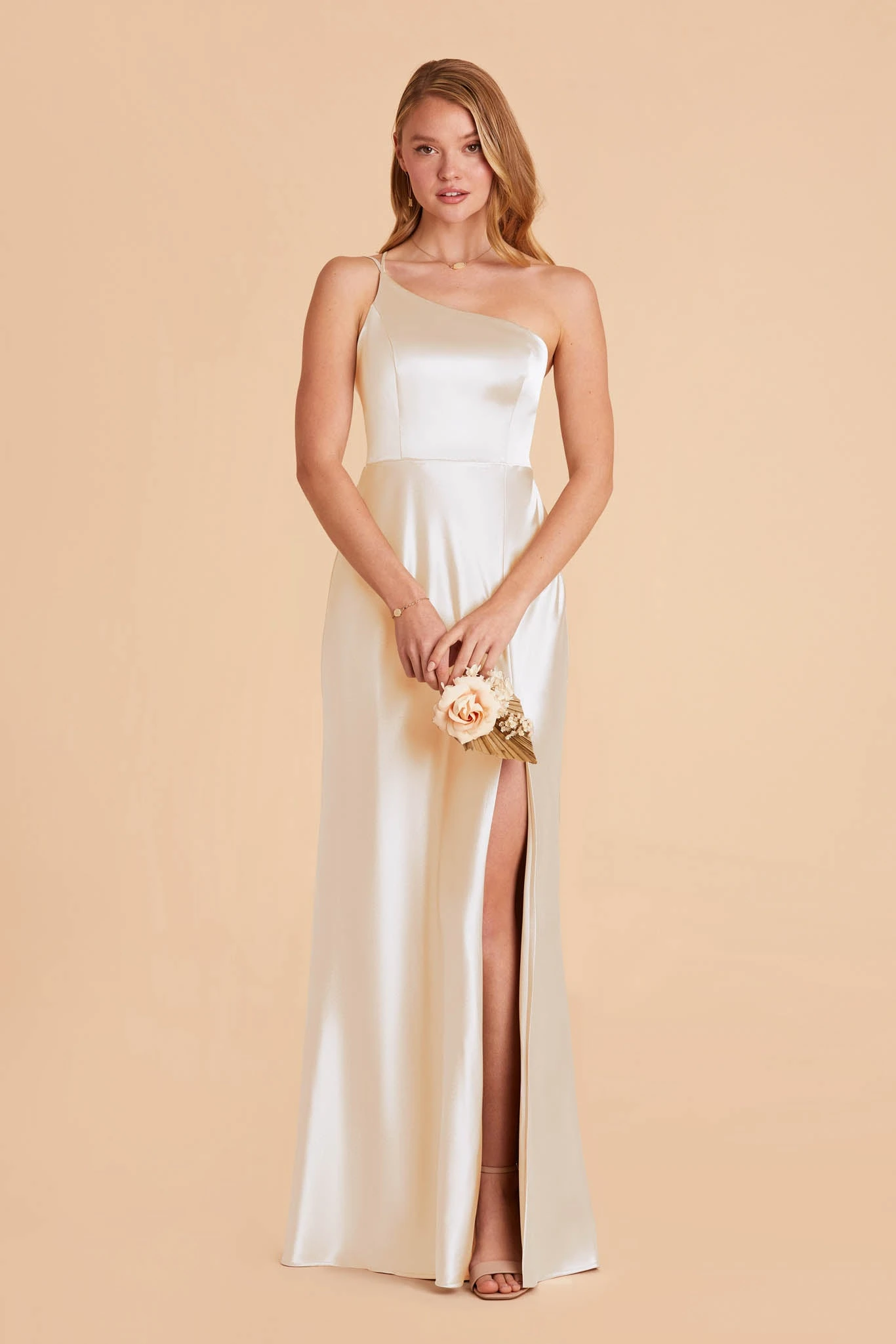 Kensie Shiny Satin Dress - White - Image 4